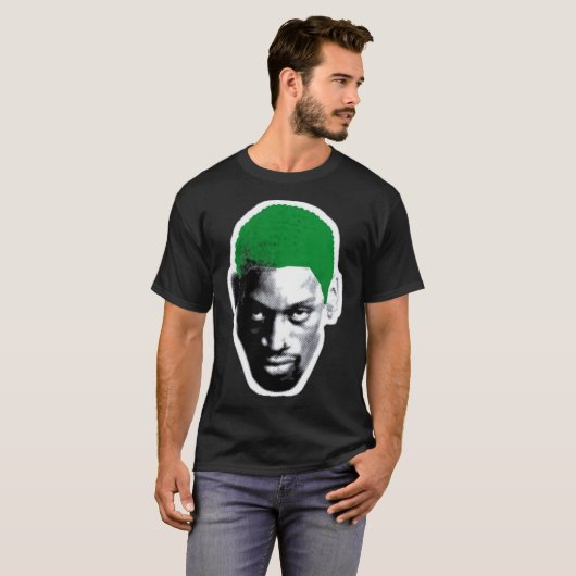 dennis rodman (wit) Design Classic T-Shirt (Voorkant volledig)