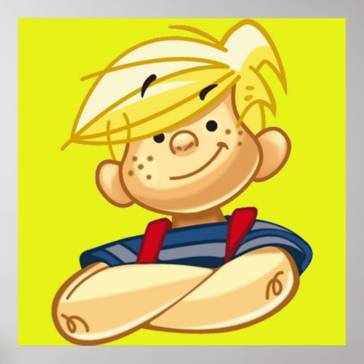 Dennis The Menace Cartoon Poster (Voorkant)