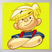 Dennis The Menace Cartoon Poster (Voorkant)