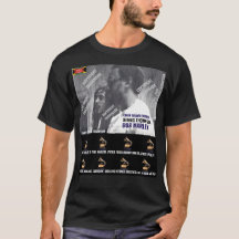 DENNIS THOMPSON. Basis donker T-shirt