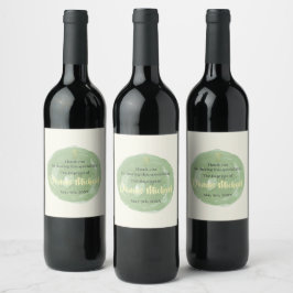 Dennis Wine Bottle Label Wijn Etiket