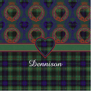 Dennison clan Pset Scottish kilt tartan Fotobeeldje Magneet