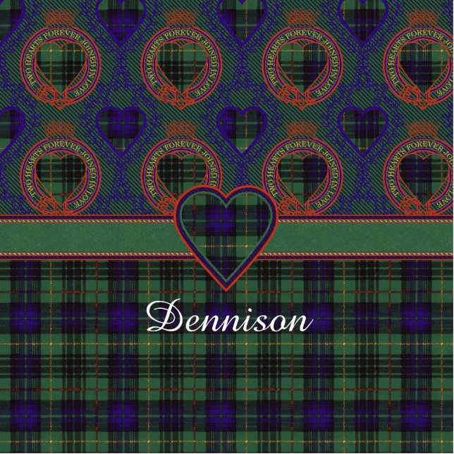 Dennison clan Pset Scottish kilt tartan Fotobeeldje Magneet (Voorkant)
