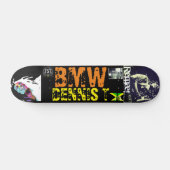 DENNIST 7 3/4" Skateboarddek Persoonlijk Skateboard (Horizontaal)