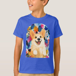 DENNY corgi - ArtMuse Collectie Jeugd T-shirt