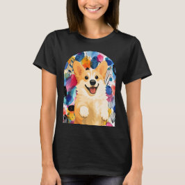 DENNY corgi - ArtMuse Collectie T-shirt