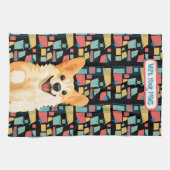 DENNY corgi  - ArtMuse Keukenhanddoeken (Horizontaal)