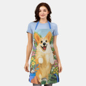 DENNY de Corgi   All-Over Print Schort (Gedragen)