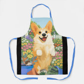 DENNY de Corgi   All-Over Print Schort (Voorkant)