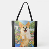 DENNY de Corgi Tote Bag (Voorkant)