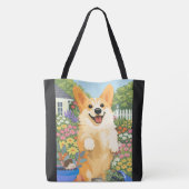 DENNY de Corgi Tote Bag (Achterkant)