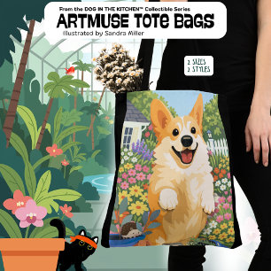 DENNY de Corgi Tote Bag