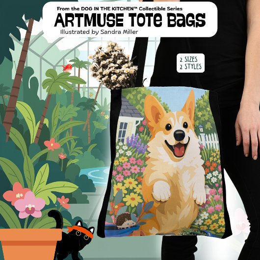 DENNY de Corgi Tote Bag