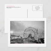 Deno's Wonder Wheel Park (Coney Is., NY) briefkaar Briefkaart (Voorkant / Achterkant)