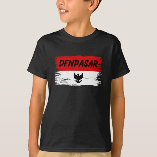 Denpasar Indonesië T-shirt (Voorkant)