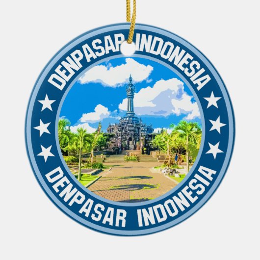 Denpasar Keramisch Ornament (Voorkant)