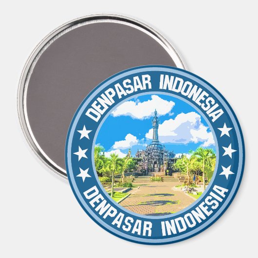 Denpasar Magneet (Voorkant / Achterkant)