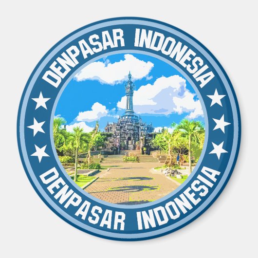 Denpasar Magneet (Voorkant)