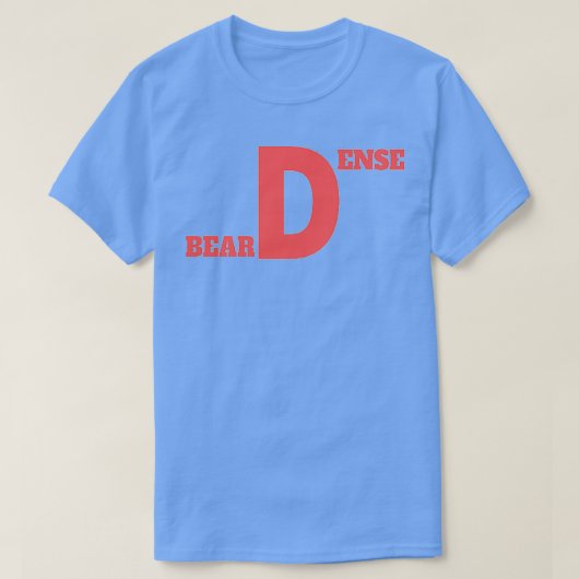 DENSE BEARD T-SHIRT (Design voorkant)