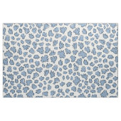 Dense Organic Terrazzo | Abstract Dusty Bluebell Stof (Fat Quarter)