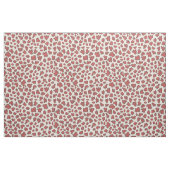 Dense Organic Terrazzo | Abstract Faded Rust Red Stof (Yard (91,4 cm))