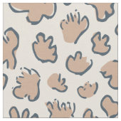 Dense Organic Terrazzo | Abstract Terracotta  Stof (Close Up)