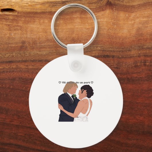 Densi – Till Death Do Us is een parodie-editie Sleutelhanger (Voorkant)