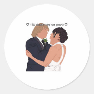 Densi – Tot de dood ons scheidt Parodie Editie Ronde Sticker