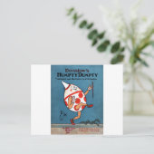 Denslow's  Hoesje van het hobbelboek Briefkaart (Staand voorkant)