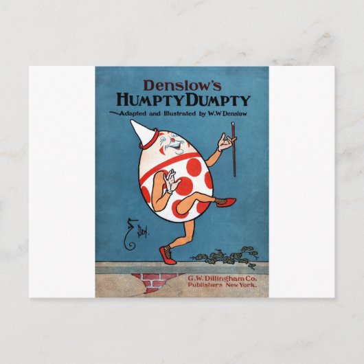 Denslow's  Hoesje van het hobbelboek Briefkaart (Voorkant)