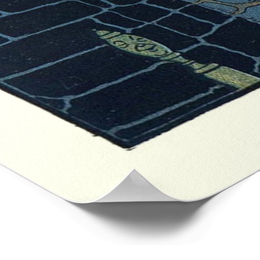 Denslow's nachts voor Kerstmis -  afdrukken Poster (Hoek)