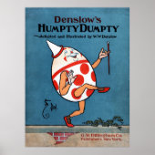 Denslow's pomty Dumpty Book Hoesje Canvas Afdrukke Poster (Voorkant)