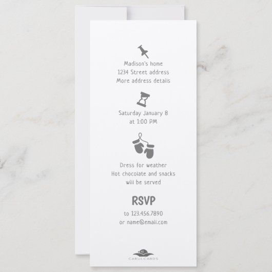 Denslow's Three Beren CC1244 Kaart (Achterkant)