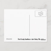 Dent County Courthouse, 1860 - Salem, Mo. ... Briefkaart (Achterkant)