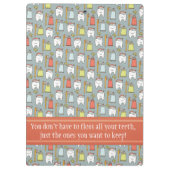 Dentaal klembord (Achterkant)