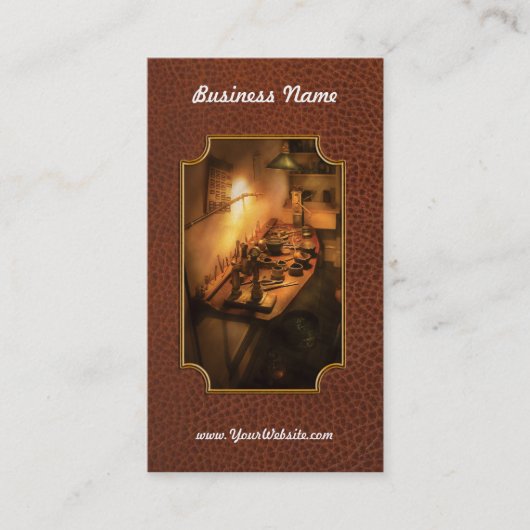 Dentaal laboratorium: tandheelkundig laboratorium  visitekaartje (Voorkant)