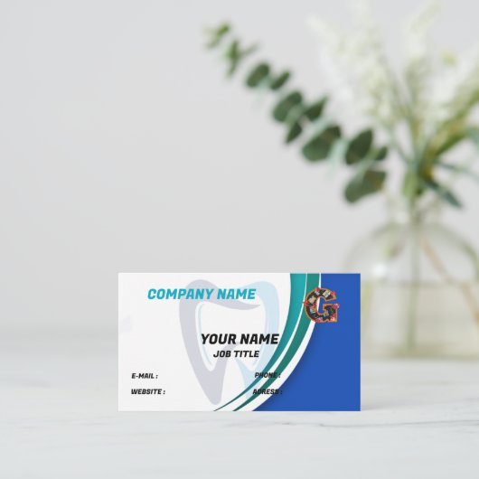 DENTAAL VISITEKAARTJE (Staand voorkant)