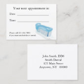 Dental Appointment Card Afsprakenkaartje (Voorkant / Achterkant)