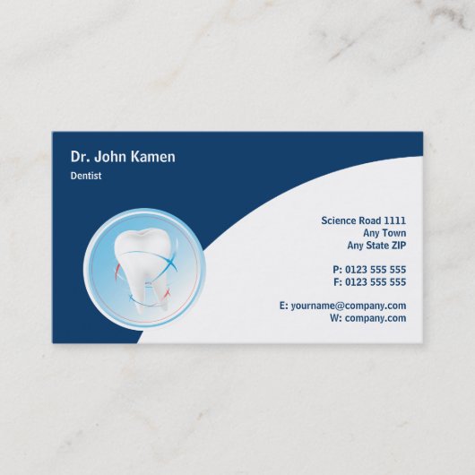 Dental Appointment Card | Dentist Afsprakenkaartje (Voorkant)