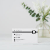 Dental Appointment Card | Professionele klas Afsprakenkaartje (Staand voorkant)