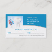 Dental Appointment Card | Tandenimplantaten Afsprakenkaartje (Achterkant)