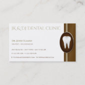 Dental Appointment Card | Tandheelkundig liner Visitekaartje (Voorkant)
