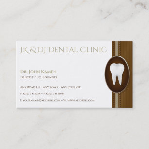 Dental Appointment Card   Tandheelkundig liner Visitekaartje