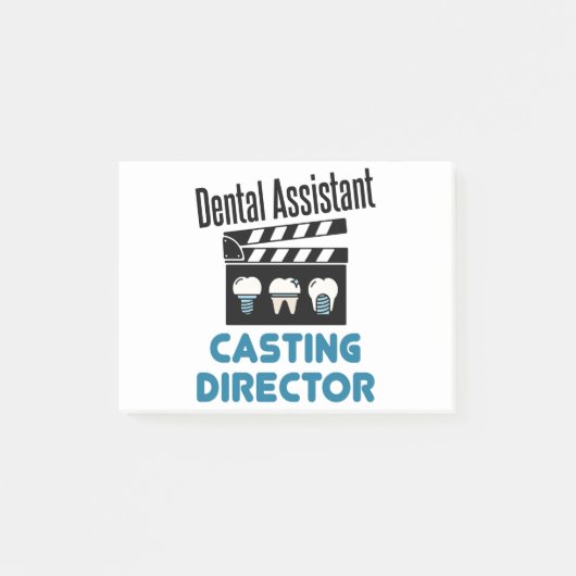 Dental Assistant Casting Director Post-it® Notes (Voorkant)