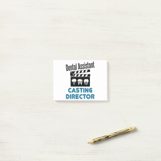 Dental Assistant Casting Director Post-it® Notes (Op bureau)