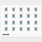 Dental Assistant Casting Director Ronde Sticker (Vel)