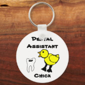 Dental Assistant Chick Sleutelhanger (Voorkant)