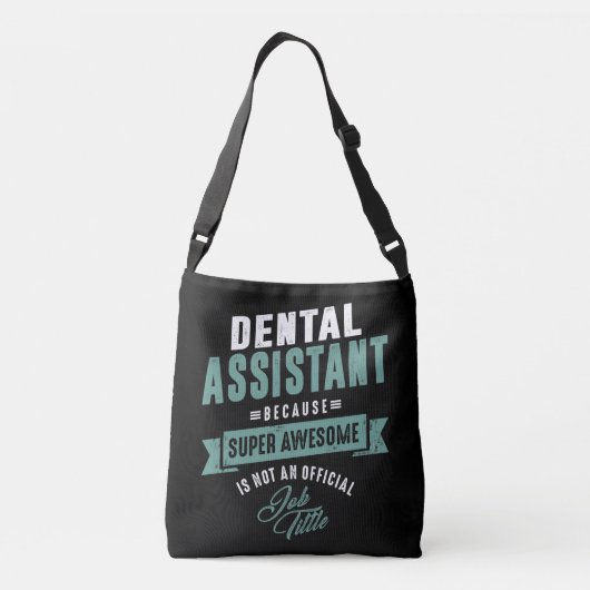 Dental Assistant Crossbody Tas (Achterkant)