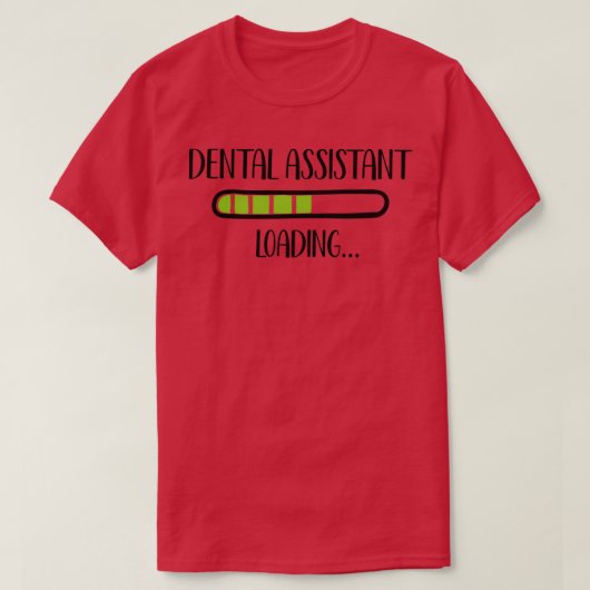 Dental Assistant Cute Design Funft Gift for Dental T-shirt (Design voorkant)