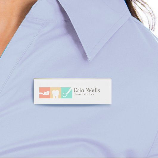 Dental Assistant Dentist Name Tag
